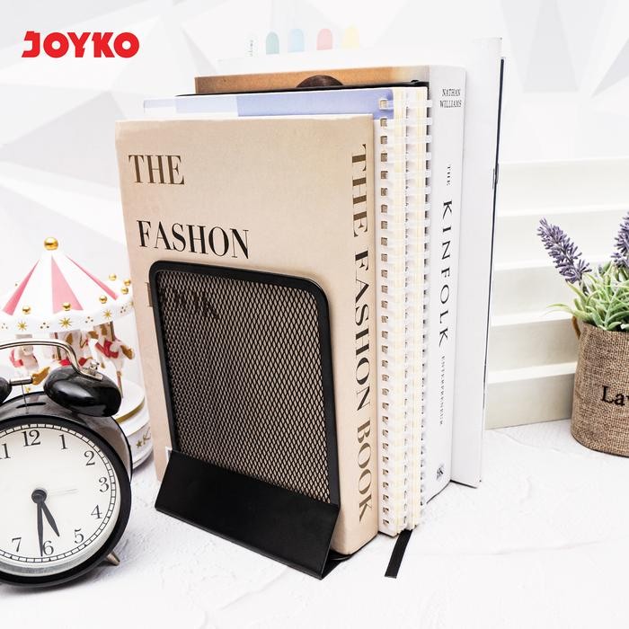 

Book End BESI / Penyangga Sandaran Penahan Pems Buku Rak BKE690