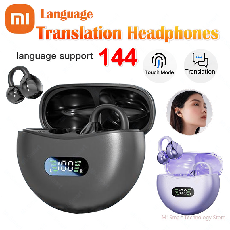 IMPORT Xiaomi Translation Headphones RealTime Bluetooth Earbuds Translator 144 Languages