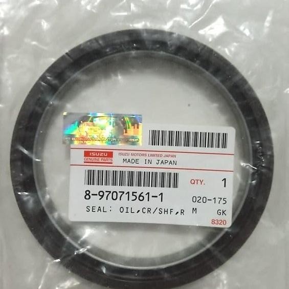 SEAL CRANKSHAFT KER KRUK AS BELAKANG ISUZU PANTHER ELF NHR NKR 55 ORI