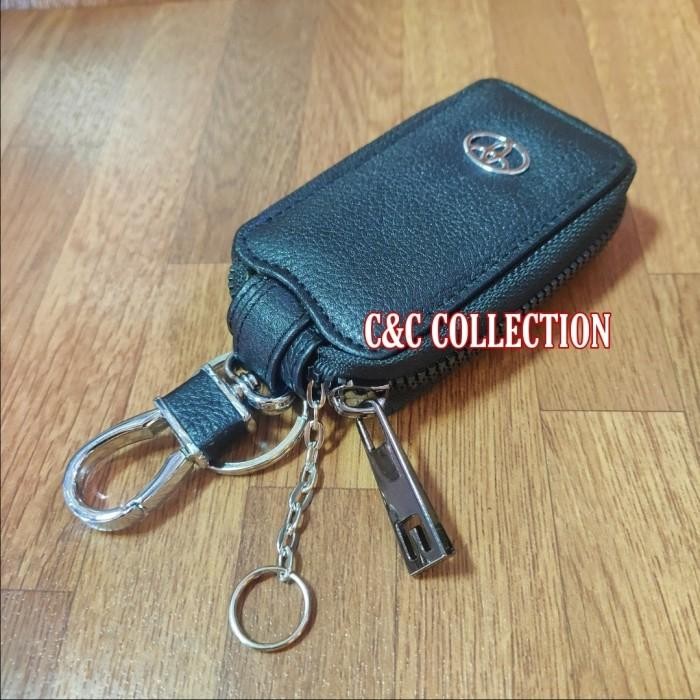 [Expert] TOYOTA dompet stnk gantungan kunci stnk mobil kulit asli keyless UMKM