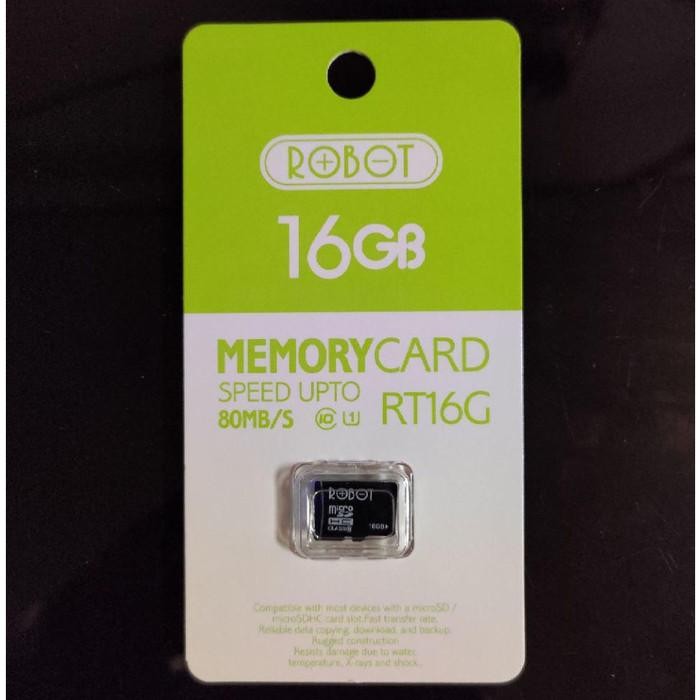 (Expert) Micro sd 16gb Robot RT 16G Memory Card mmc Class 10 Original