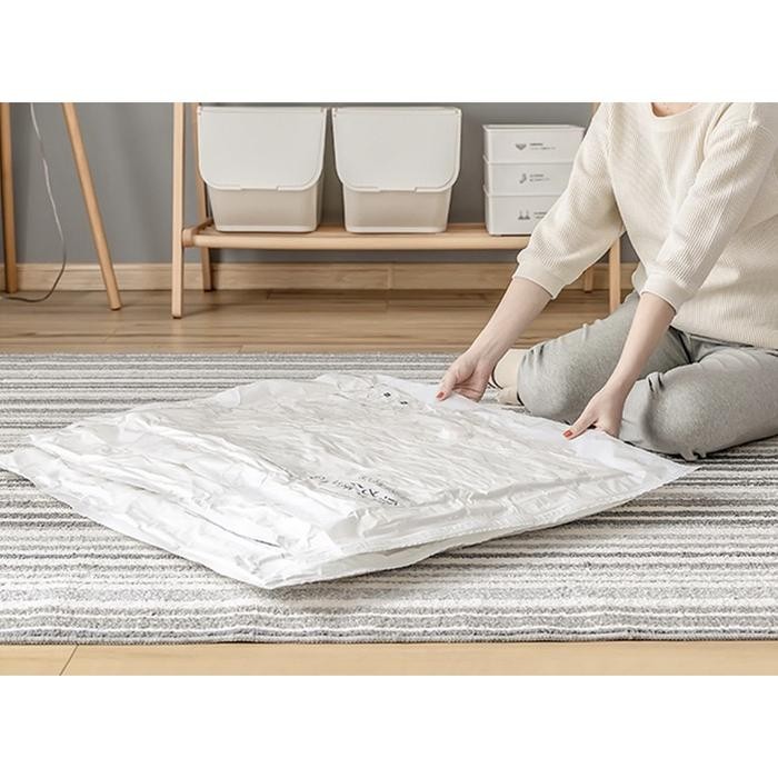 (Expert) Vacum Plastik Bag Pakaian Selimut Bantal
