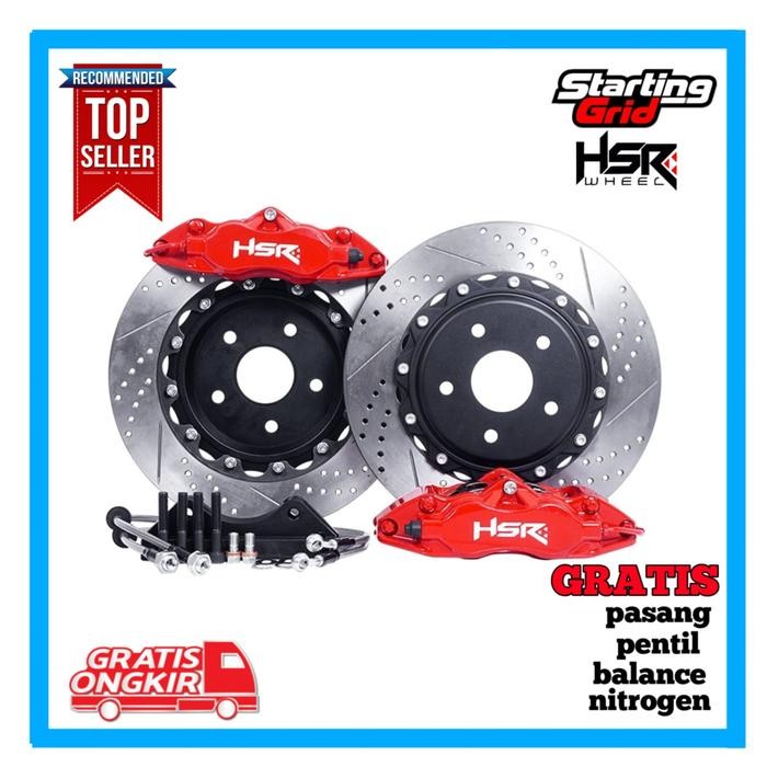 Brig Brake Kit Hsr/BBK HSR 4 Pot Front 330X28 - BBK MOBIL INNOVA, X-Pander, dll