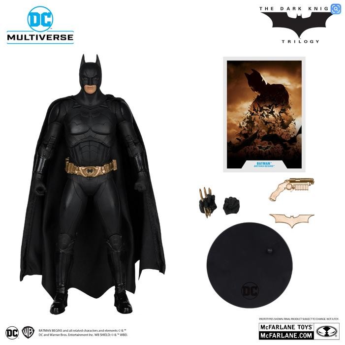 Kualitas Terjamin Batman (Batman Begins) Mcfarlane Toys Original Dc Multiverse 2025