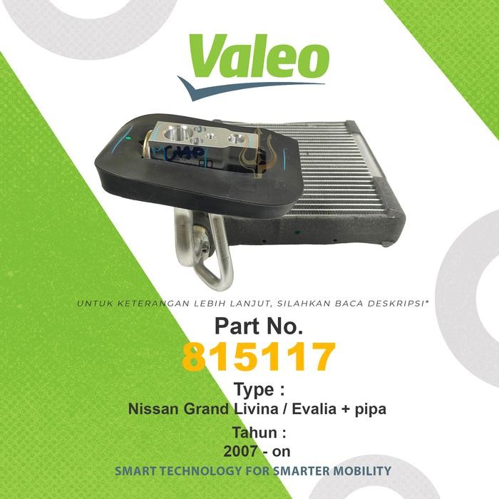 Evaporator valeo nissan grand livina + ekspansi / coil grand livina