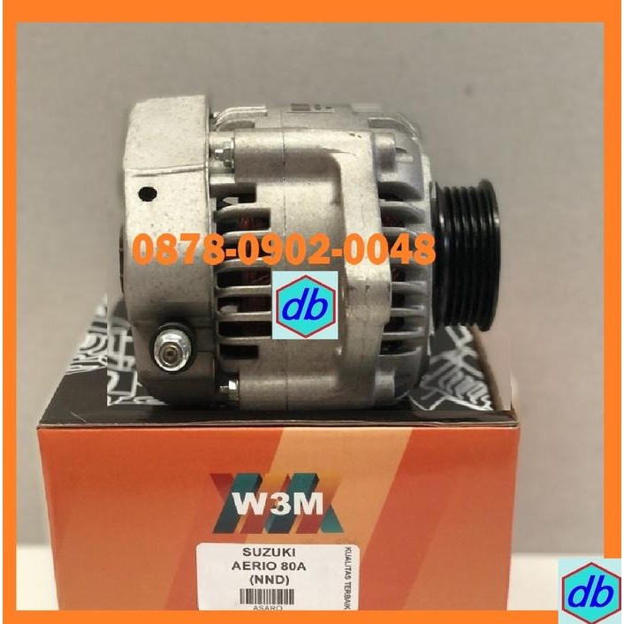 ALTERNATOR DINAMO AMPERE SUZUKI AERIO 80A