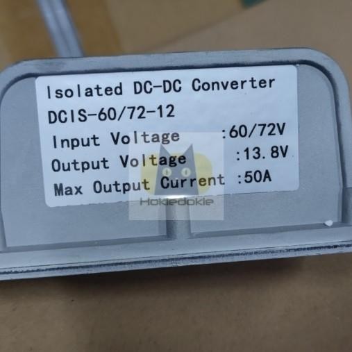 Reducer step down DC to DC converter mobil listrik 72v 13.8v 50A