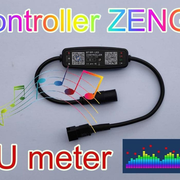 Controller led WS2812b WS2811 musik ZENGGE VU meter pengganti SP107E