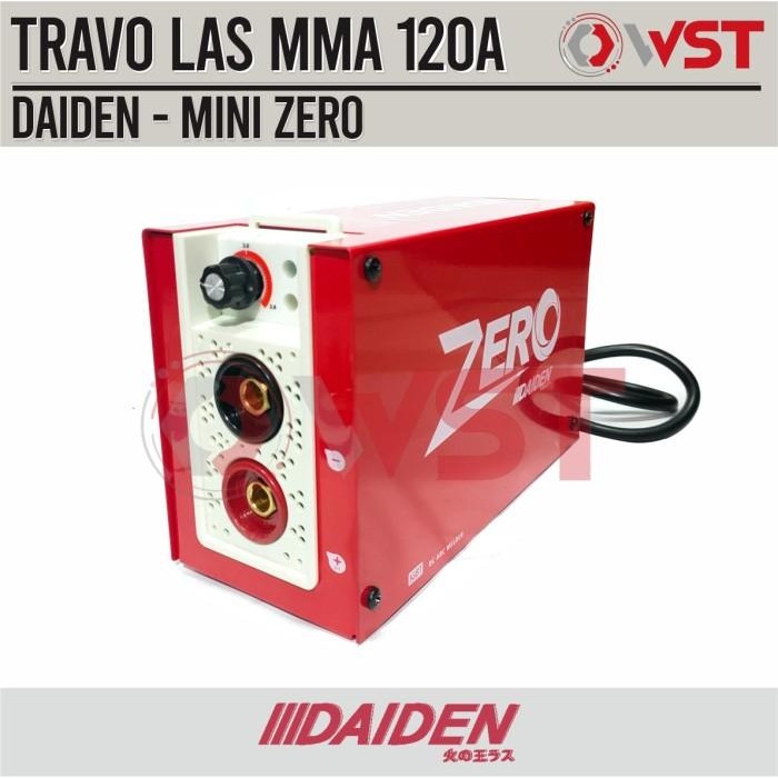 [Expert] DAIDEN Travo Las Inverter Mini ZERO 120A - Mesin las mini - Trafo Las