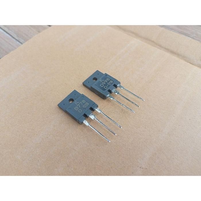 [Expert] TRANSISTOR B778 D998 ORIGINAL (SATU PASANG) TRANSISTOR D998