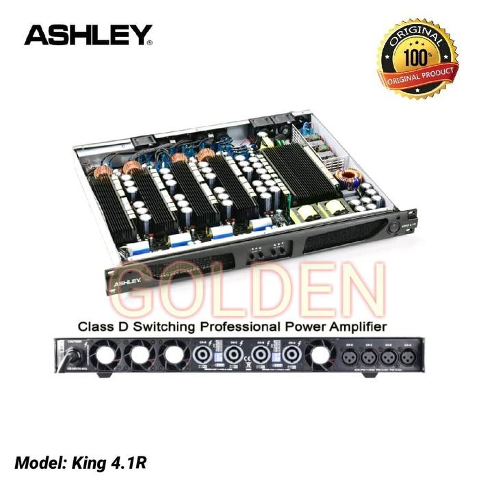 Power Ashley King 4.1R Amplifier 4 Annel Class D Duct