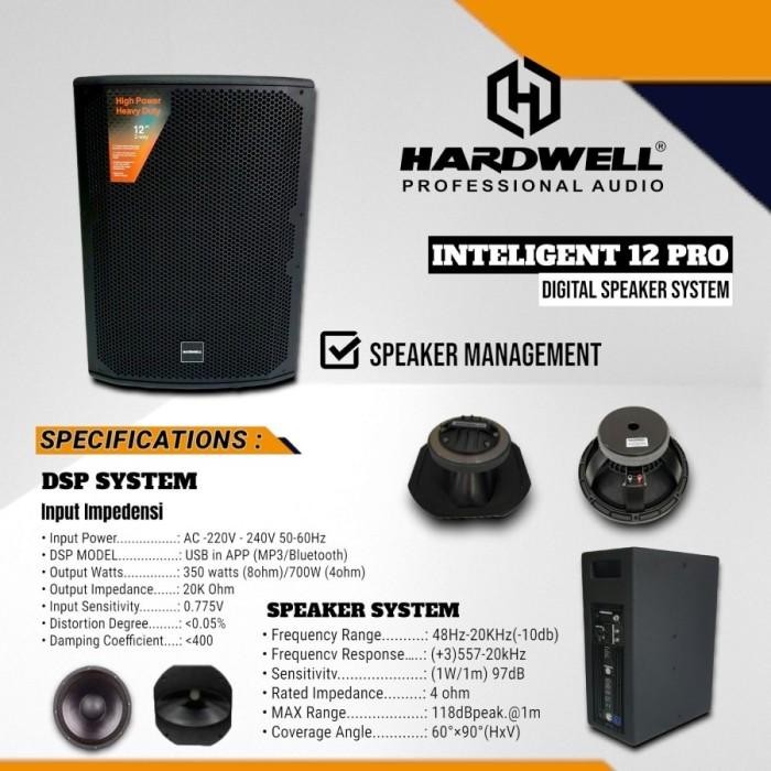 Speaker Aktif Hardwell Inteligent 12 12 In Hardwell