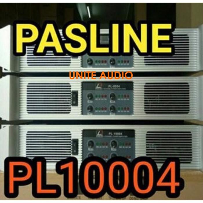 Power Amplifier Pasline Pl-10004 Pl10004 Pl 10004 Power 4X1000W