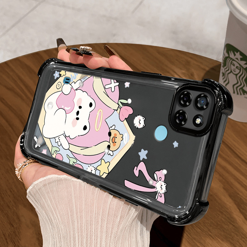 Casing Hp untuk Realme C21Y Realme C25Y C21 C15 Case Casing HP Kesing Anime Softcase pelindung silik