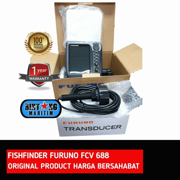 FURUNO FCV 688 FCV688 FISH FINDER FISHFINDER ORIGINAL BAHASA INDONESIA
