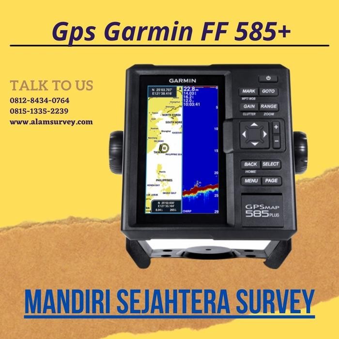 MELAYANI FAKTUR PAJAK GPS Garmin Fish Finder 585+ / Garmin Echo ff 585 plus Original TAM