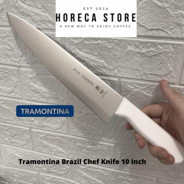 Chef Knife 10 Inch Tramontina Brazil - Pisau Chef Knife 25Cm