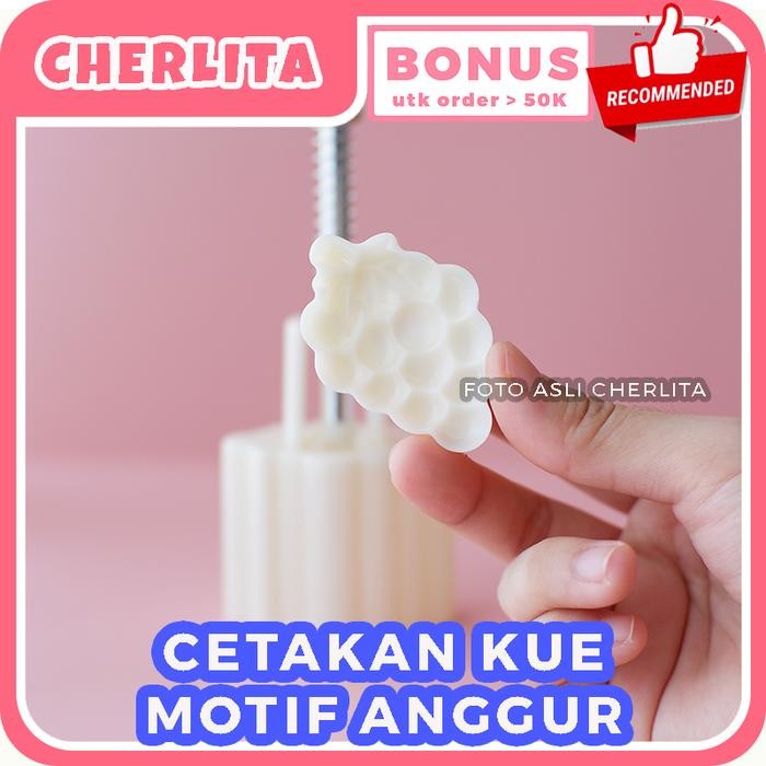Cetakan Anggur Grape Crab Nastar Kue Kering Unik Lucu Import Mold #Gratisongkir