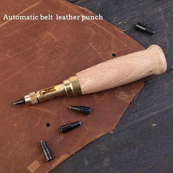 

Alat Pembolong Tali Ikat Pinggang Gesper Sabuk Kulit Hole Puncher