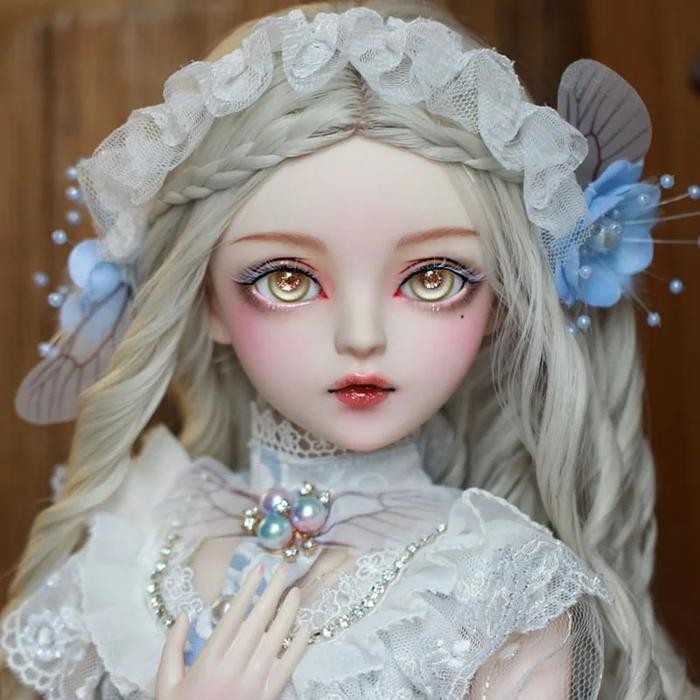60cm bjd ball jointed Doll gifts for girl Handpainted makeup fullset