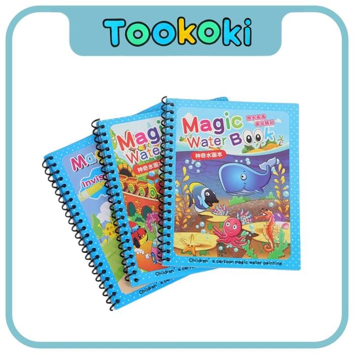 

Magic Water Dr Book Mainan Buku Mewarnai Anak Mainan Edukasi edukatif Anak