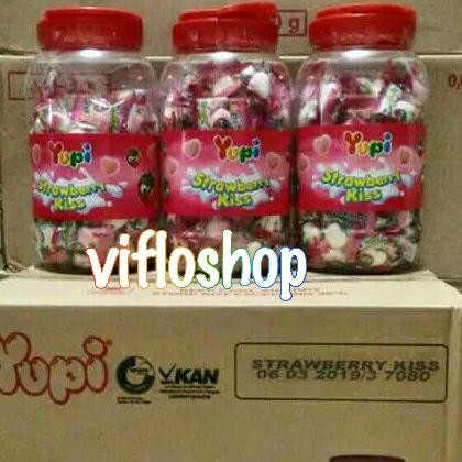 

Permen Yupi kemasan Toples (Jar) isi 125 pcs New