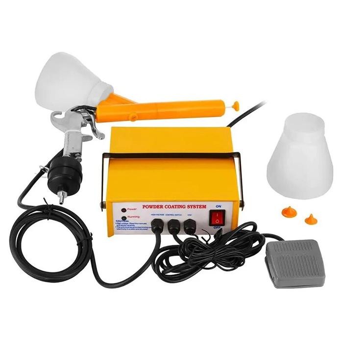 Powder Coating Gun Portable Manual Spray Gun Electrostatic Powder