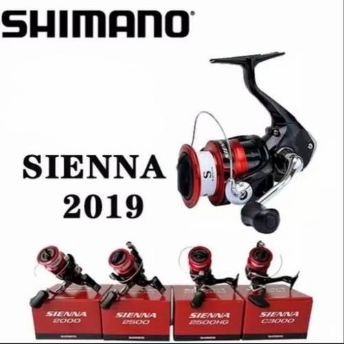 Terlaris Reel Shimano Sienna 500Fg/1000Fg/2500Fg/C3000Fg/4000Fg Original