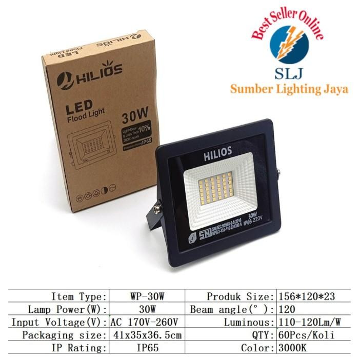 Lampu Sorot Led Ip65 30W / Lampu Tembak 30 Watt / Lampu Led Outdoor