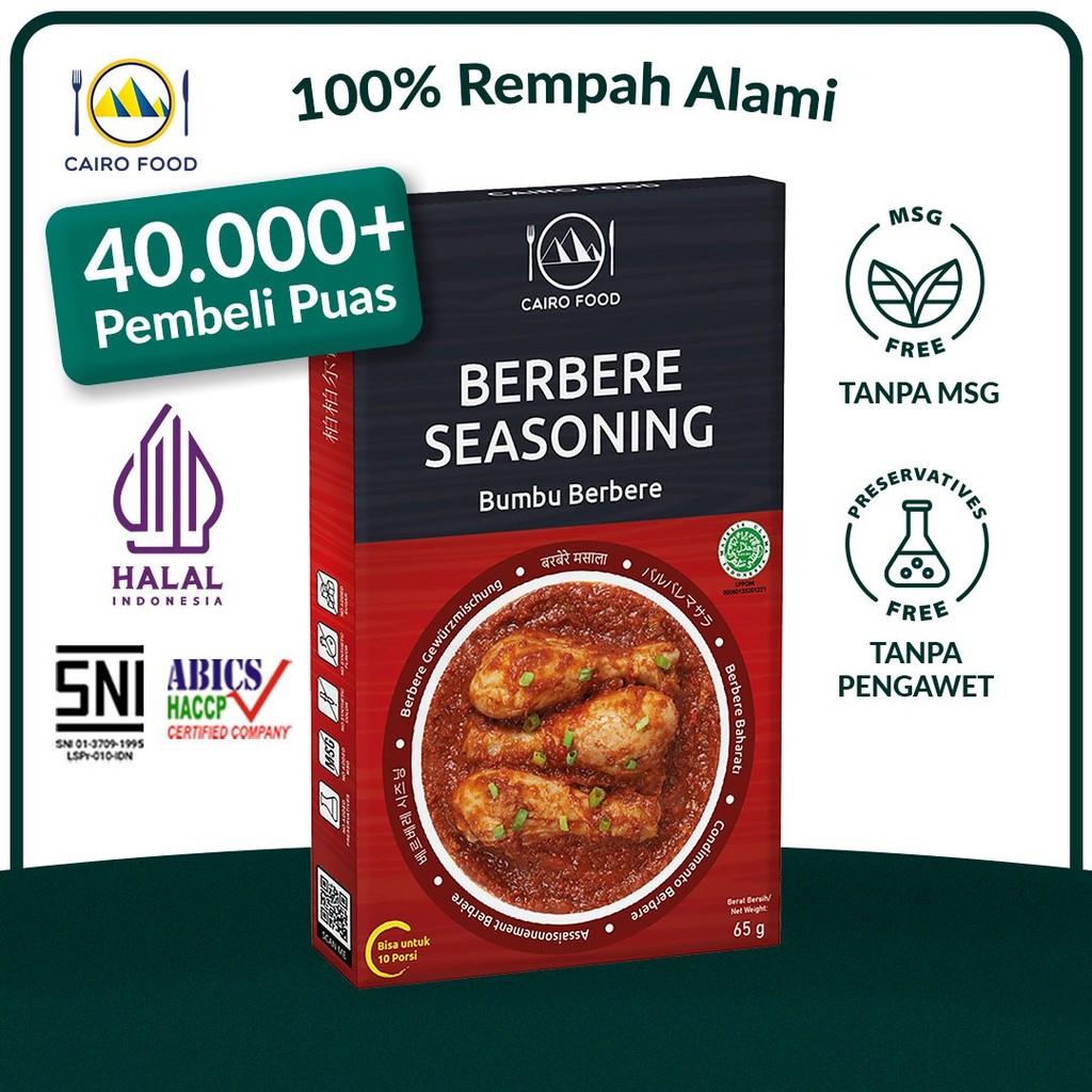 

Bumbu Berbere Spice Mix Sehat - Cairo Food
