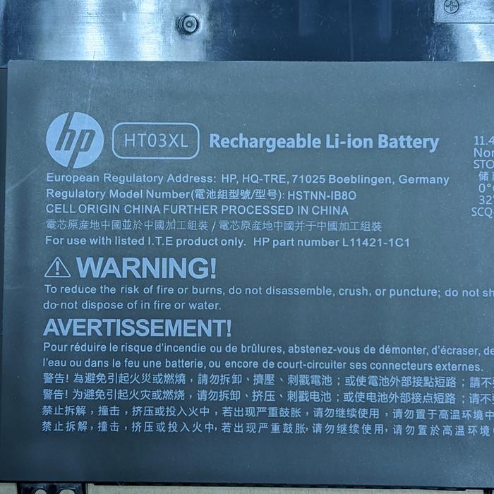 ORIGINAL Baterai Hp 14s-cf0XXX 14s-cf1XXX 14-cm0XXX 14s-cf2xxx HT03XL