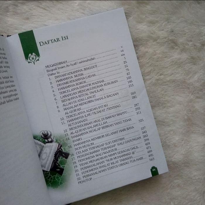 BUKU AJARAN MAZHAB IMAM ASY-SYAFII YANG DITINGGALKAN