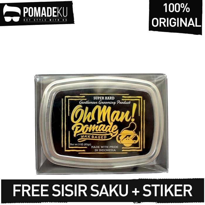 Oh Man Pomade Mystic Gold Strong Hold Oil Based