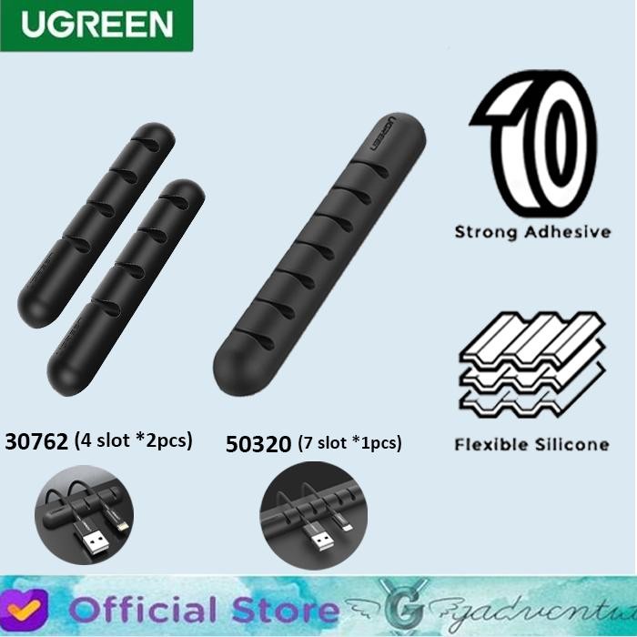 

UGREEN Cable Cord Holder Organizer Tempat Susun Kabel Charger Rapih