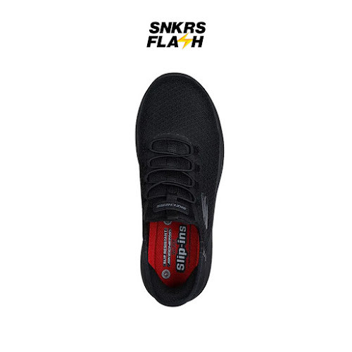 SKECHERS Work Summits Sr Triple Black Sepatu Training Wanita - 108144BBK - Size 36