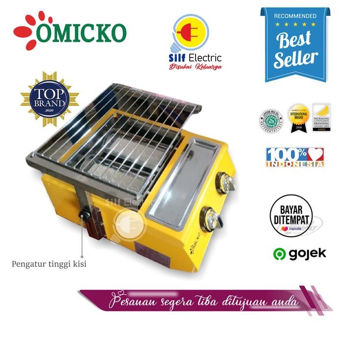 div Kompor panggangan sosis SOSIS / AYAM / JAGUNG 2 TUNGKU OMICKO.murah