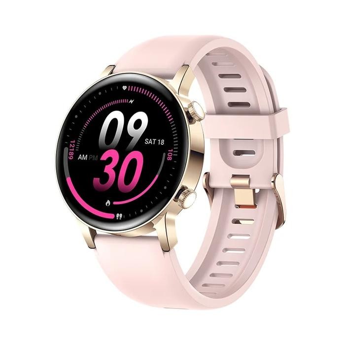 Pink Smart Watch MK30 Suitable for Women HD Display Screen Multiple