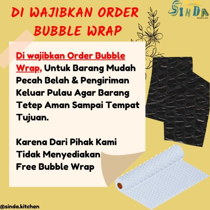 PREMIUM Sinda Panci Mpasi Set Bayi 3 in 1 Cotting Granit Wajan Keramik