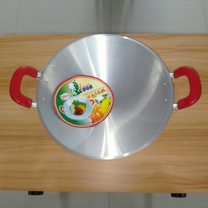 PREMIUM Wajan Kuali Penggorengan Aluminium 27 cm - Taiwan Sigma