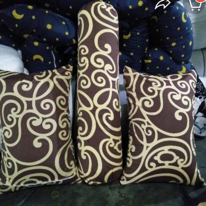 Bantal dan guling Busa Inoac 1 set bantal 2 guling 1