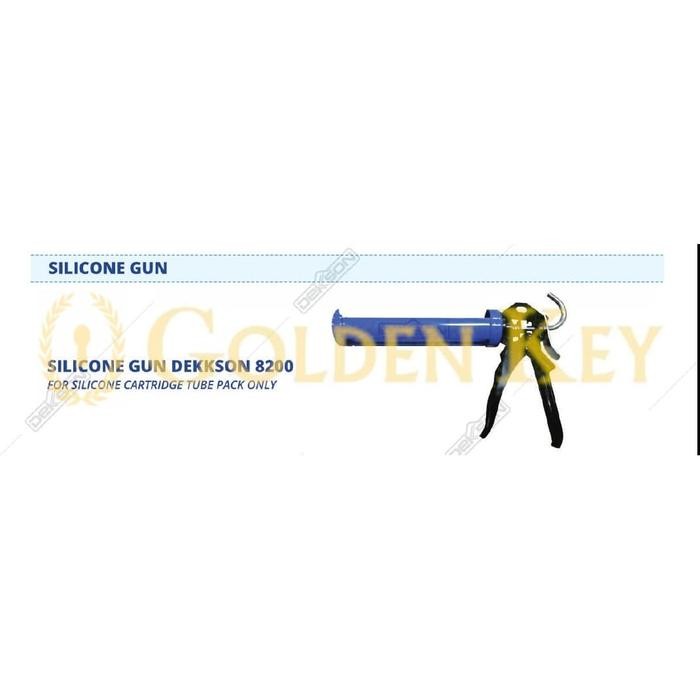 Tembakan Lem Kaca Silikon Sealant Silicone Gun Dekkson Dekson 8200