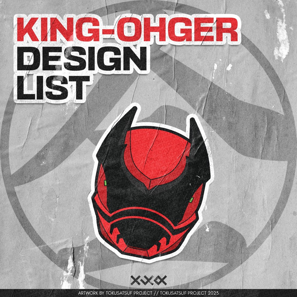 

Ohsama Sentai King-Ohger Series Sticker Stiker