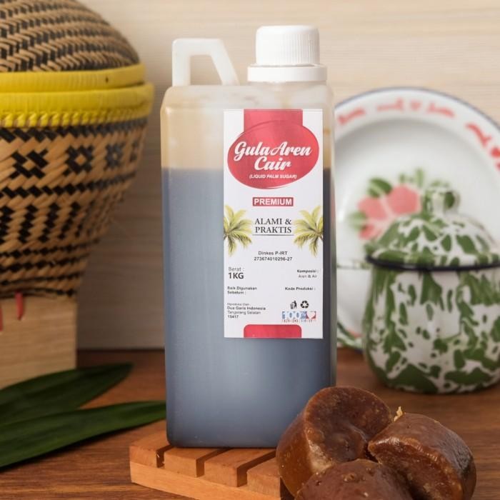 

New Gula Aren Cair Murni 1Kg / Gula Aren Cair Asli 100%