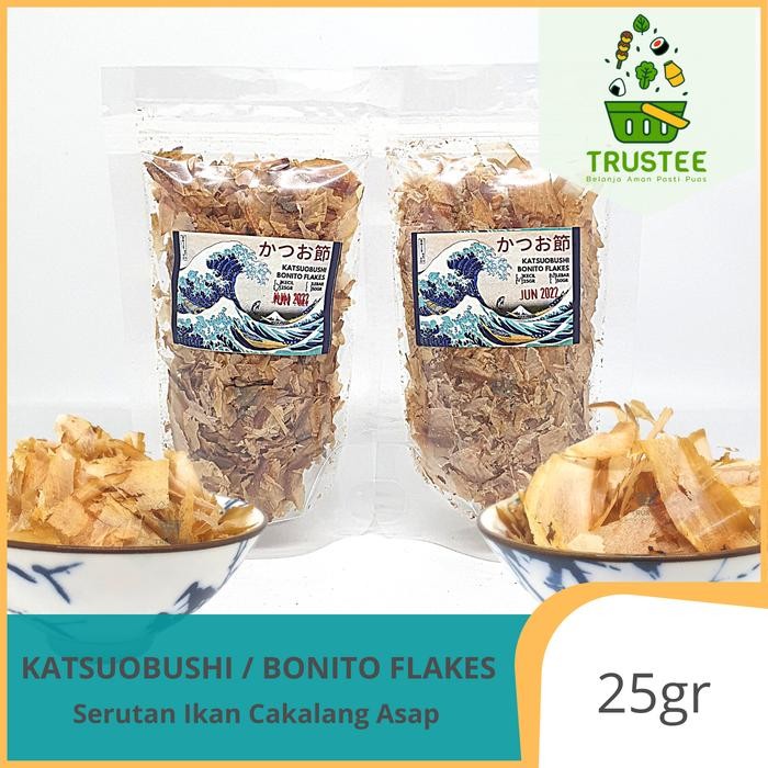 

New Katsuobushi / Shaved Bonito Flakes / Ikan Cakalang Asap Serut 25gr