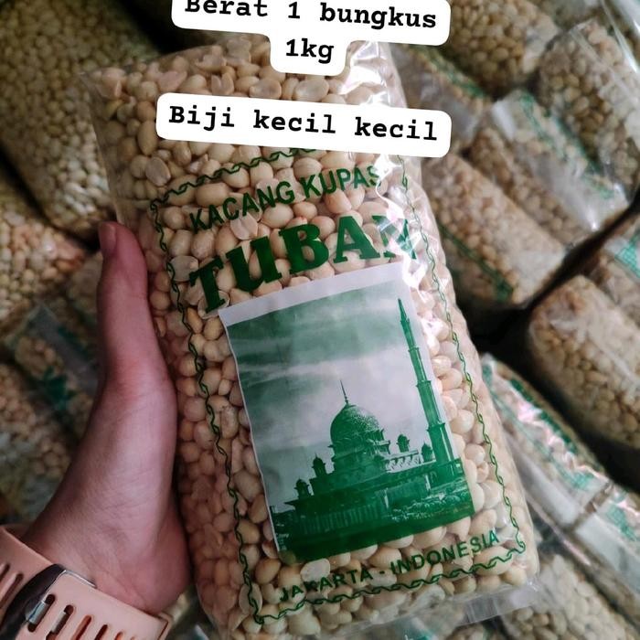 

New KACANG KUPAS UKURAN KECIL 61-71 KEMASAN 1 KG Food