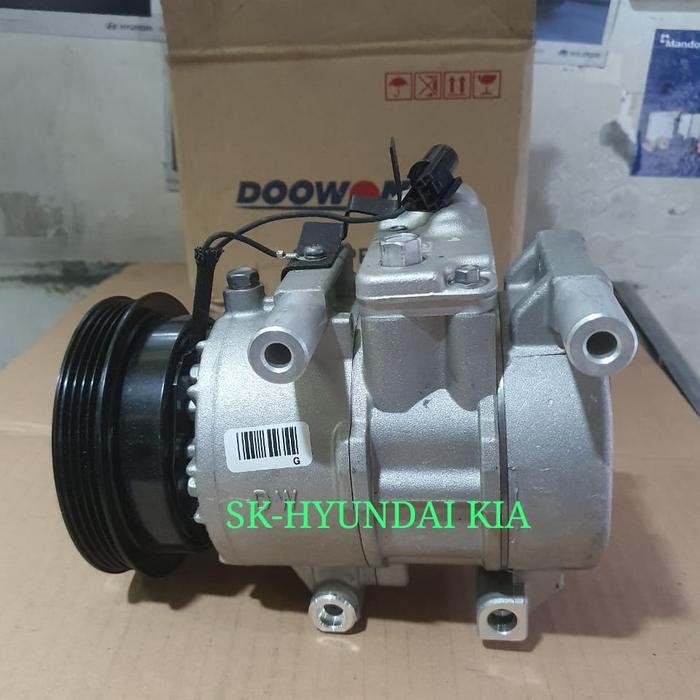 Compressor Assy Kompresor Ac Kia Pride - Asli Doowon