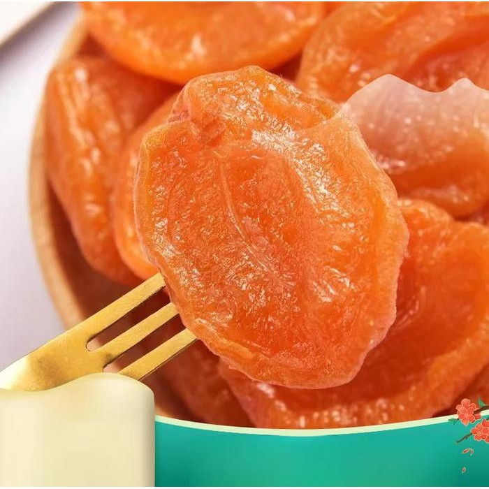 

PREMIUM Manis dan LembutAprikot merah kering tanpa biji tanpa tambahan, menurunkan gula darah dan