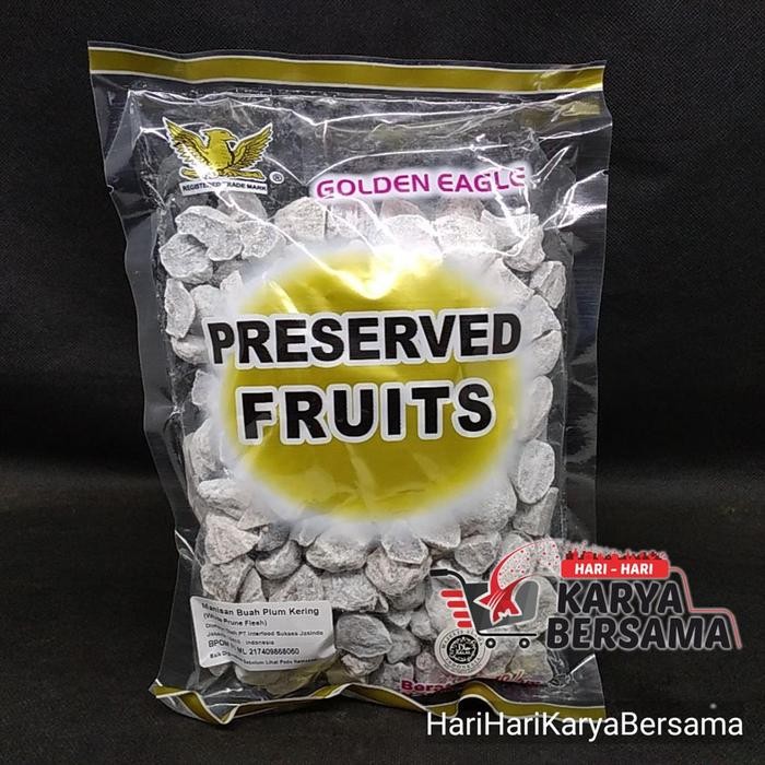 

PREMIUM GOLDEN EAGLE PRESERVED FRUITS MANISAN BUAH PLUM KERING 500GR