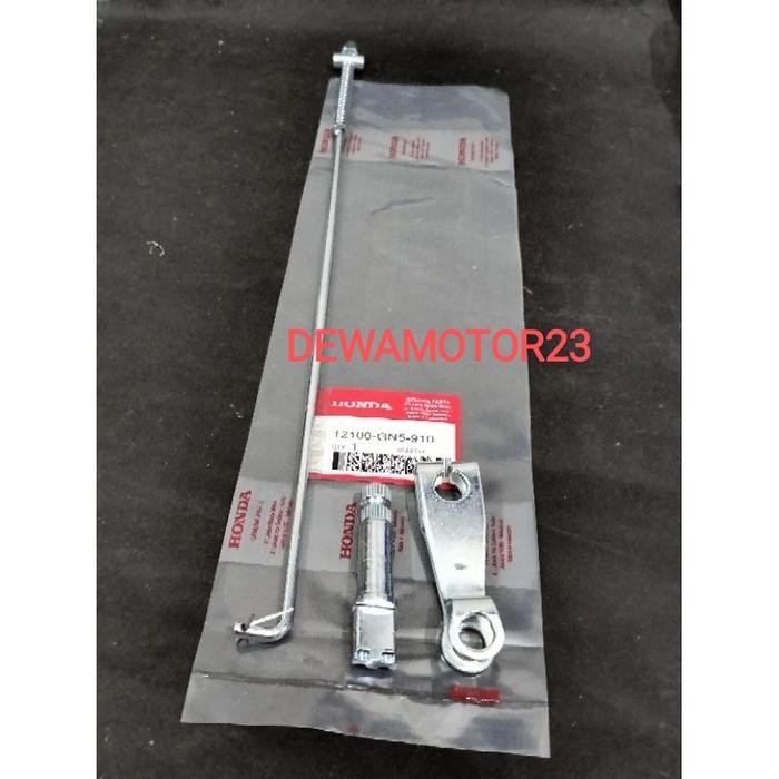 PREMIUM Tiang rem belakang GN5 plus paha rem, as paha grand legenda prima