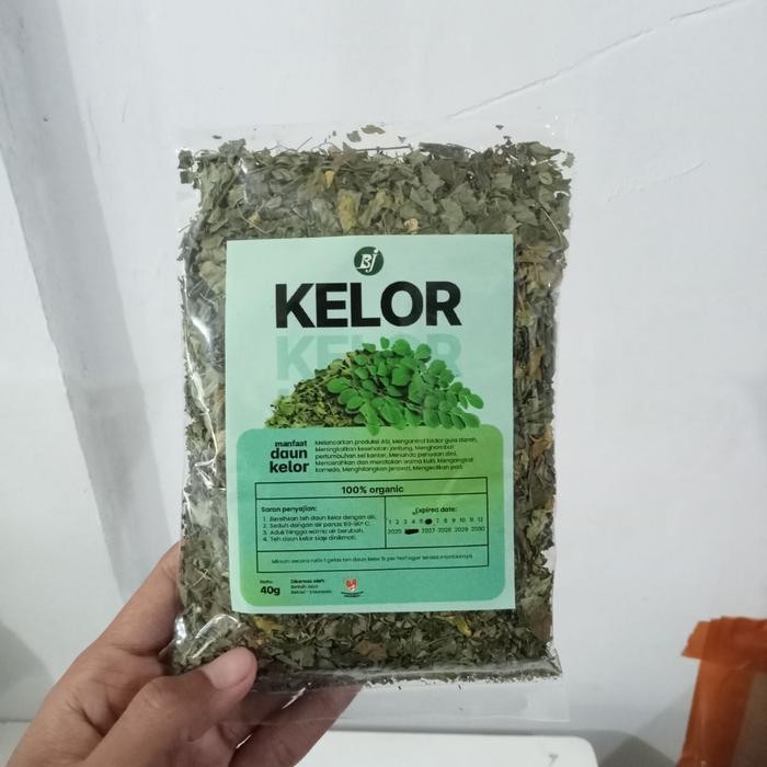 

PREMIUM Daun Kelor Kering Asli Tanpa Campuran Kualitas Grade A 40gr Teh Seduh Daun Kelor Teh Moringa